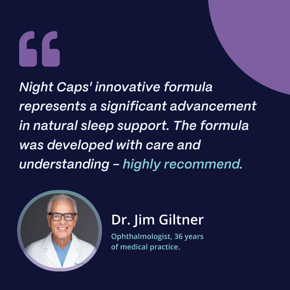 Night Caps CBD:CBN Capsules for Sleep