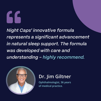 Night Caps CBD:CBN Capsules for Sleep