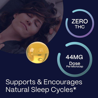 Night Caps CBD:CBN Capsules for Sleep
