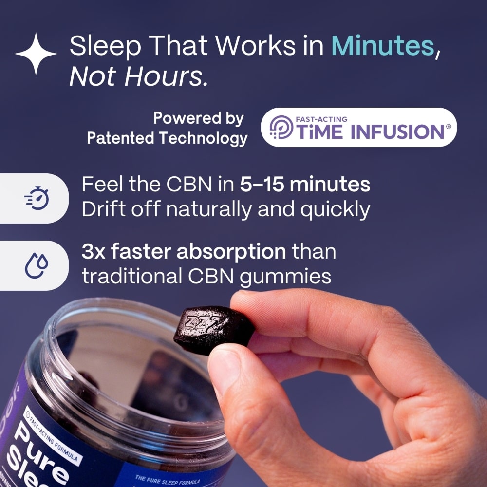 Pure Sleep Fast Acting CBN Gummies