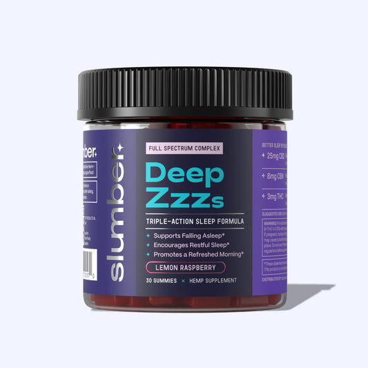 Deep Zzzs CBD CBN THC Gummies For Sleep